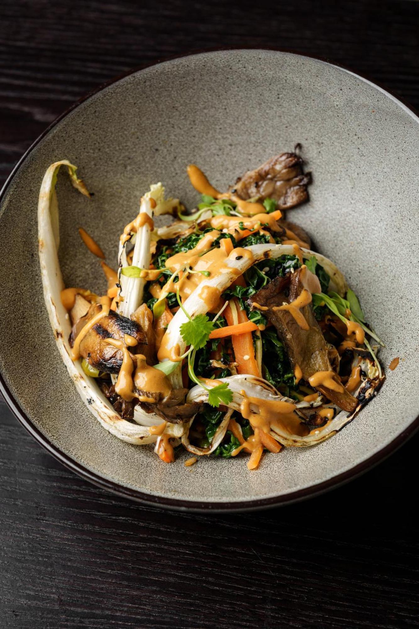 Sun Street Hotel Shoreditch London Eksteriør bilde A plate of stir-fried vegetables